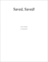 Saved, Saved! piano sheet music cover